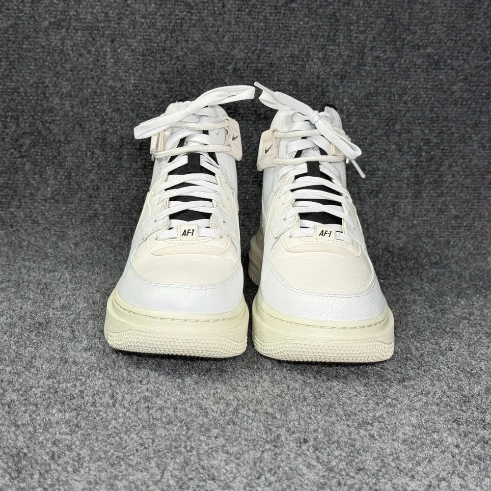 Nike Air Force 1 High Utility 2.0 Shoes Women 9 Summit White Black Retro Leather